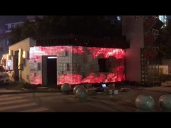 High Definition Magic Mirror Led Display Electronic Advertising Screen Use For Landmark Buildings