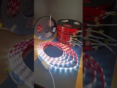 Waterproof 24V Outdoor Led Lens Strip Lights SMD2835 Transparent Led Strip