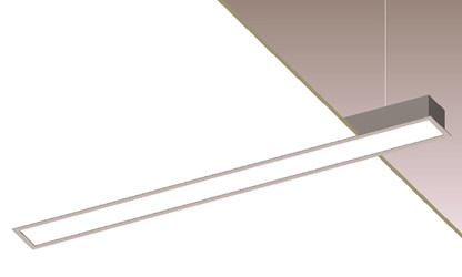 5200lm 4ft Ceiling Recessed Linear Light 1200mm Suspended Linear Led Lighting