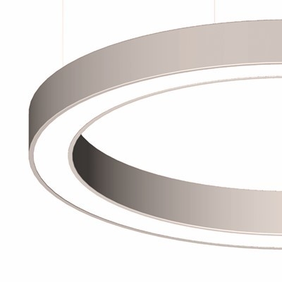 Combination Ring Pendant Lamp LED Linear Light For Metro Station Shopping Mall
