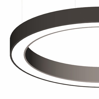 Combination Ring Pendant Lamp LED Linear Light For Metro Station Shopping Mall
