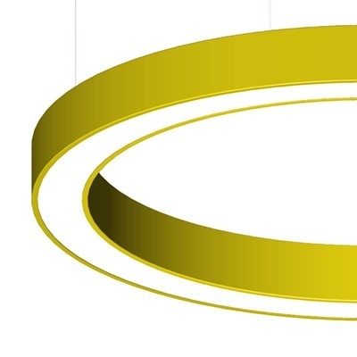 Combination Ring Pendant Lamp LED Linear Light For Metro Station Shopping Mall