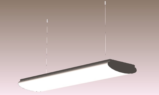 IP20 1200 X 400 Led Panel 6500lm Led Rectangular Panel Light