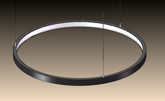 CR1200X75mm 3 Ring Led Pendant Light 5800lm Circle Pendant Lamp