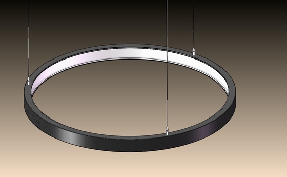 CR1200X75mm 3 Ring Led Pendant Light 5800lm Circle Pendant Lamp