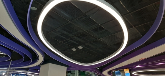 Irregular Figure Type Led Ring Ceiling Lights 260W Circle Led Hanging Light