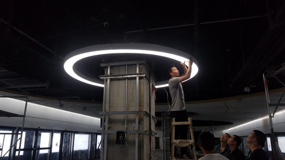Customized Led Ring Pendant Light CR3600 Circle Hanging Ceiling Light