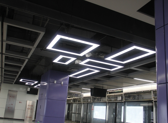 Aluminum Rectangle Linear Light Customized LED Light 26000lm
