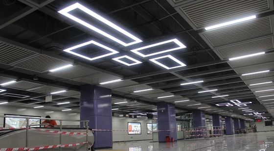 Aluminum Rectangle Linear Light Customized LED Light 26000lm