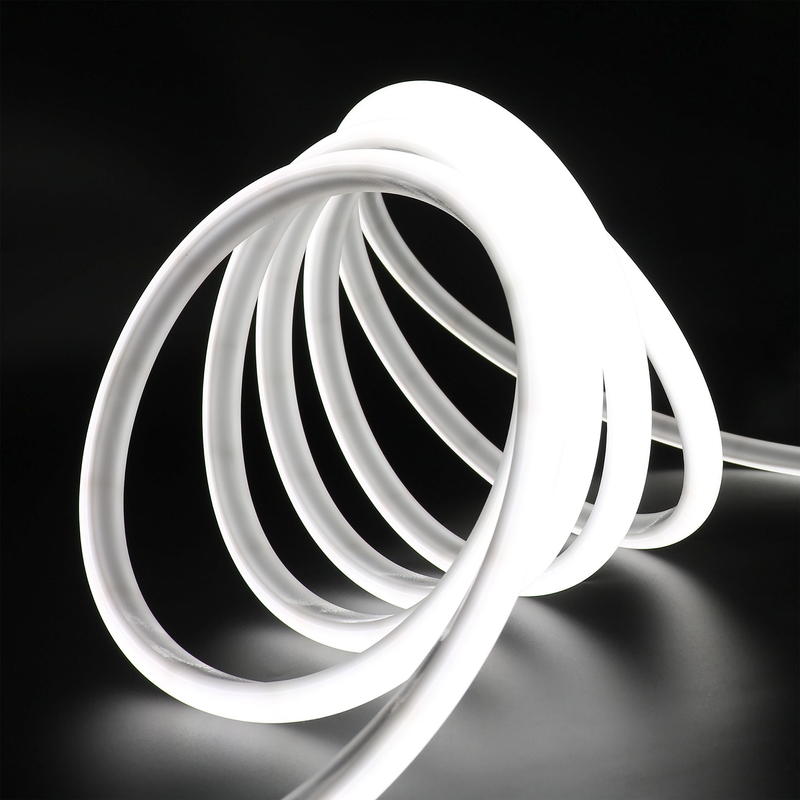 Superbright Ed Flexible Neon Light Extrusion Silicone Neon Light IP65 48V For Building