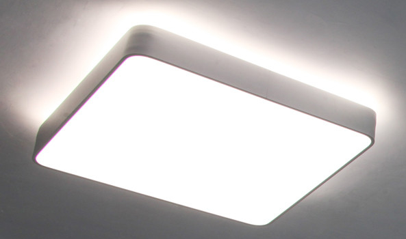 Square Rectangle DALI Dimmable LED Panel Light 40W 50W 60W 80-90LM/W
