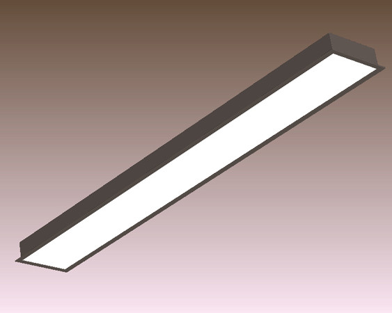 Customized Recessed Linear Light 144 Leds/M Linear Led Pendant For Office