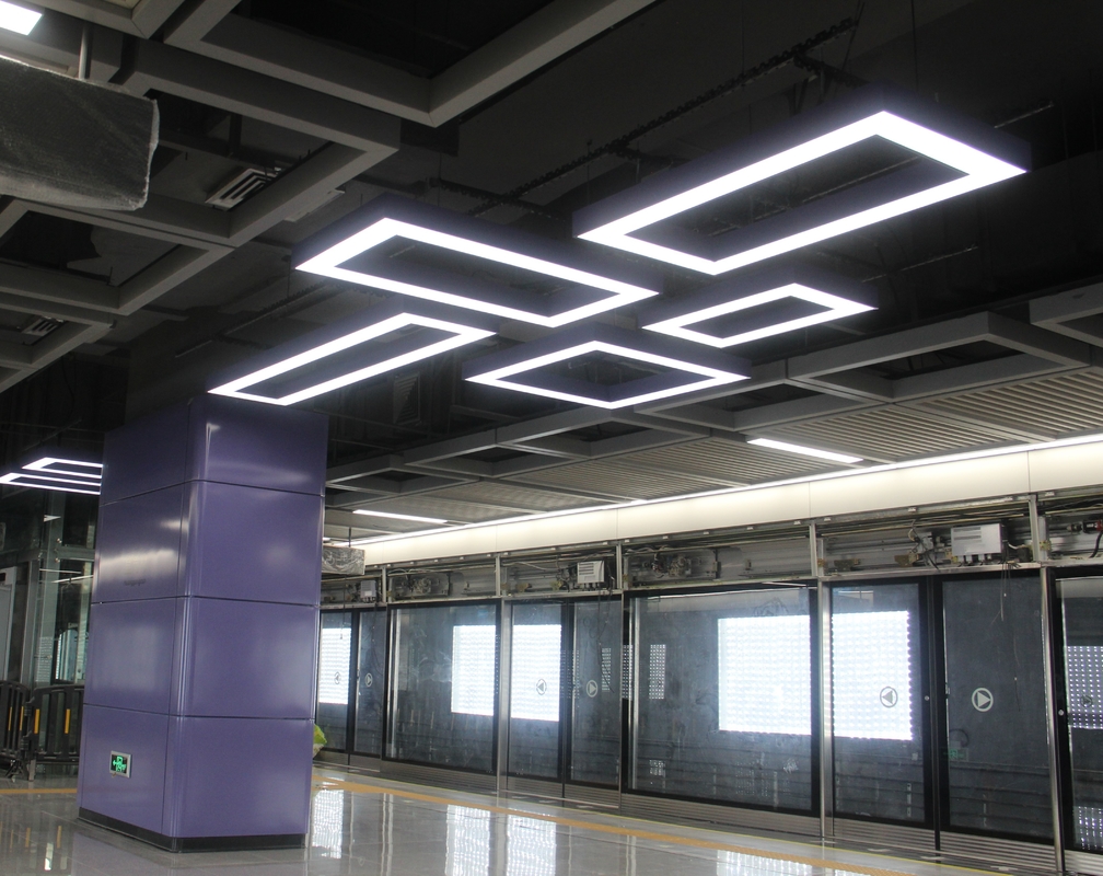 Aluminum Rectangle Linear Light Customized LED Light 26000lm