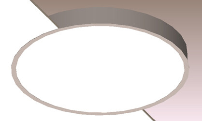 Recessed Circular Led Panels 5000k-6500k Led Round Ceiling Surface Panel Light 0